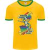 Fruit of the Loom T-Shirt Ringer Uomini Colori Gay Pride LGBT