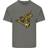 Gildan T-Shirt In Cotone Leggero Per Uomo Auto Da Corsa Steampunk
