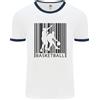 Fruit of the Loom Maglietta Ringer Da Uomo Con Codice A Barre Per Basket