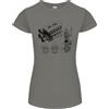 Gildan Auto Motore Blueprints Petrolhead Donna Minuta Taglio T-Shirt