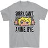 Gil dan Scusa Cant Anime Bye Divertente Anti-Social T-Shirt 100% Cotone