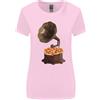 Gildan Pizza Grammofono Vinile Records Giradischi Dj Donna più Ampia Taglio T-Shirt