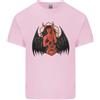 Gildan T-Shirt Per Bambini Devil Woman Guitar Death Heavy Metal Rock