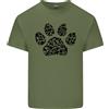 Gildan Cane Paw Stampa Word Art Uomo Cotone Leggero T-Shirt