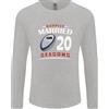 Gildan T-Shirt A Maniche Lunghe Rugby Per Il 20° Anniversario Di Nozze