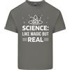 Gildan Scienza Come Magia Ma Reale Divertente Nerd Geek Maglietta Leggera In Cotone