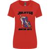 Gildan T-Shirt Donna Jiu Jitsu Word Cloud MMA Arti Marziali Miste Taglio Più Ampio