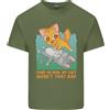 Gildan Fart Wasnt Che Bad Divertente Flatulence Gatto Farting Uomo Luce Cotone T-Shirt