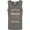 Gildan Premium Vintage 22° Compleanno 2004 Gilet Senza Maniche Da Uomo