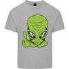 Gildan T-Shirt Divertente Offensivo Per Bambini Angry Alien Finger Flip