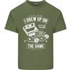 Gildan I Grew Up On The Gamer Divertente Gioco Uomo Cotone Leggero T-Shirt