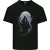 Gildan Maglietta In Cotone Leggero Da Uomo Con Teschio Grim Reaper A Piena Luna