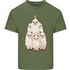 Gildan T-Shirt In Cotone Leggero Per Uomini Con Lama E Albero Di Natale Xmas
