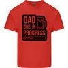 Gildan Papà Bod IN Progress Divertente Festa Del Papà Uomo Cotone Leggero T-Shirt