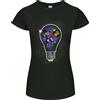 Gildan T-Shirt Donna Taglio Petite Spaziale Astronauta Zero Gravity