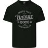 Gildan T-Shirt Leggera Nera Per Uomo Vintage Del 20° Compleanno 2006