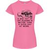Gildan A Bad Giorno Dei Spento Roading 4X4 Tutti i Terreni Donna Minuta Taglio T-Shirt