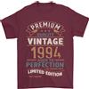 Gildan T-Shirt Vintage Per Il 32° Compleanno 1994 Uomo 100% Cotone