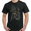 Gildan Chitarra Aquila Teschio Albero Divertente da Uomo Chitarrista T-Shirt Elettrico