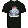 Gildan Carino Natale Axoloti Indossa Una Cappello Uomo Cotone Leggero T-Shirt
