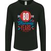 Gildan Glorious 80 Anni 80th Compleanno Union Jack Bandiera Uomo Maniche