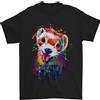 Gildan T-Shirt Da Uomo In Acquerello Per Furetti 100% Cotone