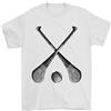 Gil dan Maglietta Da Uomo Hurling Con Mazze E Palla 100% Cotone