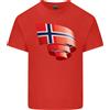 Gildan T-Shirt In Cotone Leggero Con Bandiera Norvegese Per Il Giorno Della Norvegia