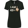 Gildan 50th Compleanno Divertente Offensiva 50 Età Donna più Ampia Taglio T-Shirt