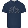 Gildan Bicicletta Lungs Ciclisti Divertente Bicicletta Uomo Cotone Leggero T-Shirt
