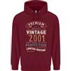Big On Birthdays Felpa Da Uomo Vintage Premium 25° Compleanno 2001 80% Cotone