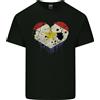 Gildan Maglietta Leggera In Cotone Per Uomo Love Flag Saba