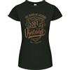 Gildan Nascita Di Leggende 25° Compleanno 2001 T-Shirt Donna Taglio Petite