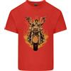 Gildan T-Shirt Per Bambini Skeleton Motorcycle Rider
