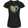 Gildan Love Flag Tuva Calcio T-Shirt Donna Taglio Petite