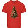 Gildan Maglietta In Cotone Leggera Per Uomini Con Albero Di Natale A Fragola