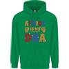 Awdis Africa Is My DNA Juneteenth Nero Vive Materia Bambini Felpa con Cappuccio