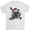 Gildan Para Bulldog The Reggimento Paracadutisti 1 2 3 4 T-Shirt 100% IN Cotone