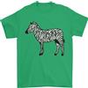 Gildan A Zebra T-Shirt 100% Cotone