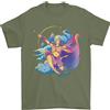 Gildan Artemide Dea Greca Di Wild Animali T-Shirt 100% Cotone