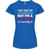 Gildan Non Voglio Essere Ma Sono Un Marinaio Che Naviga T-Shirt Donna Taglio Petite