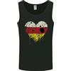 Gildan Love Flag North Ossetia Calcio Canottiera Uomo