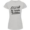 Gildan My Zia È Anziani 30th 40th 50th Compleanno Donna Minuta Taglio T-Shirt