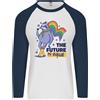 Fruit of the Loom LGBT Bradipo Il Futuro È Uguale Gay Pride Maglietta Baseball L/S Uomo