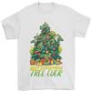 Gildan Miglior Albero Di Natale Mai T-Rex Xmas Dinosauro Maglietta Uomo 100% Cotone