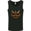 Gildan Evil Mask Black Magic Devil Worship Ouija Skull Mens Vest Tank Top