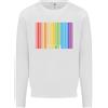 Awdis Felpa Uomo Gay Pride Day Awareness Con Codice A Barre