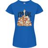 Gildan Im Ok Divertente Gatto Mamma Papà Crazy Donna Gattino Minuta Taglio T-Shirt