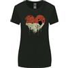 Gildan Maglietta Donna A Manica Larga Love Flag Monaco Calcio