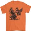 Gil dan Martello E Raven Vikings T-Shirt 100% Cotone
